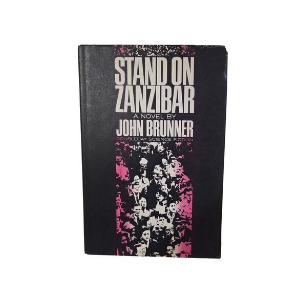 Stand on Zanzibar by John Brunner 1968 Hardcover with Dust Jacket - Picture 1 of 6